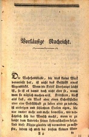 Die falschen Brüder oder die Wahrheit in einem helleren Lichte : Ein merkwürdiges wichtiges Werk, geschikt unmerklich zur Kenntniß der in der Welt herrschenden Irrthümer, Mißbräuche und Vorurtheile zu führen