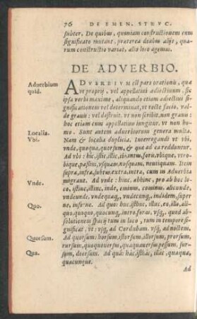 De Adverbio.