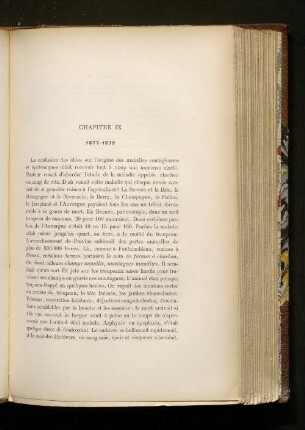 Chapitre IX 1877-1879