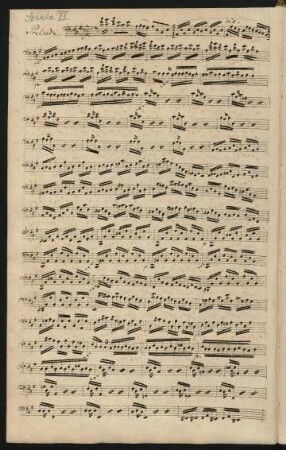 Partiten. Arr.; vlc; A-Dur; BWV 1006