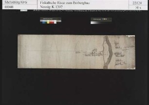 Tiefer Glücksberg Stolln bei Großschirma, Lage der Gänge
