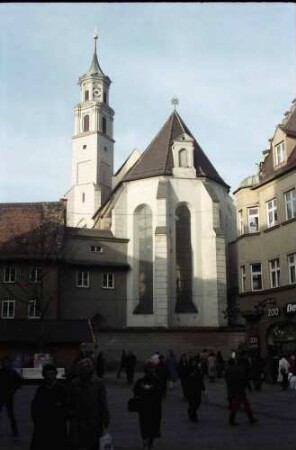 Augsburg: St. Anna-Kirche, außen mit Ostchor