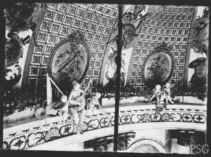 Potsdam, Schloss Sanssouci, Detail der Kuppel.