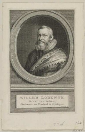 Bildnis des Willem Lodewyk Graaf van Nassau