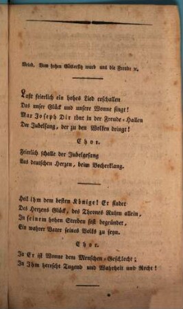 Vaterlandsgesänge, in Melodien zur Weihe des 16. Februars 1824
