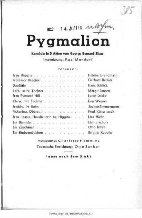 Pygmalion