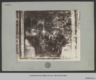 Leben Christi (obere Zone Nord bis Judasverrat) und Präfigurationen : Der zwölfjährige Jesus im Tempel