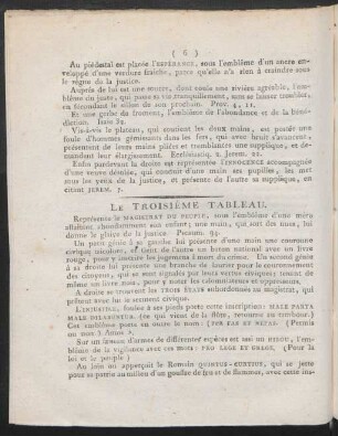 Le Troisième Tableaux