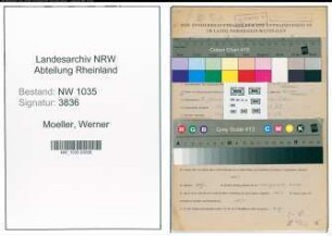 Entnazifizierung Werner Moeller , geb. 02.01.1919 (Steiger)