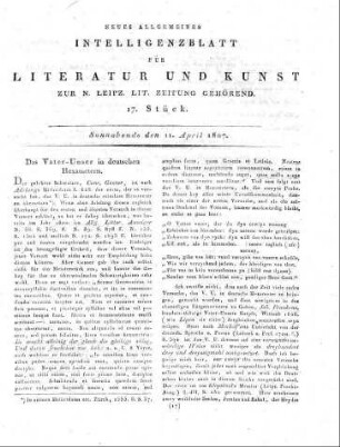 1807-04-11 : 17. Stück