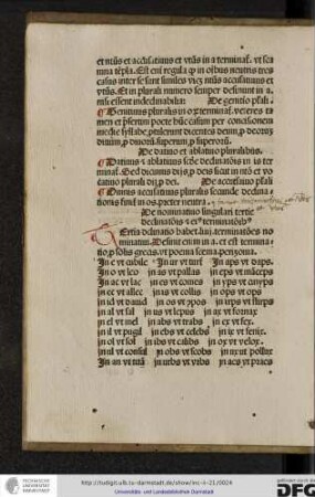 De nominativo singulari tertie declinationis et eius terminationibus