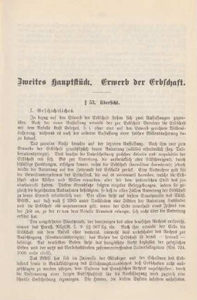 Zweites Hauptstück. Erwerb der Erbschaft