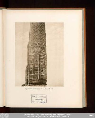 159. Herat, besterhaltenes Minarett des Musalla.