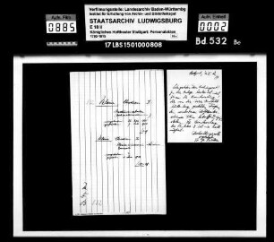 Klein, Christian (+07.07.1904); Maschineriearbeiter, Dekorationsschneider