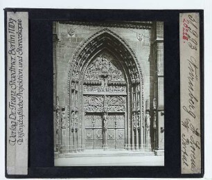 Nürnberg, St. Lorenz : Außenansicht, W-Portal