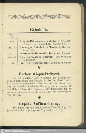 Gepäck-Aufbewahrung