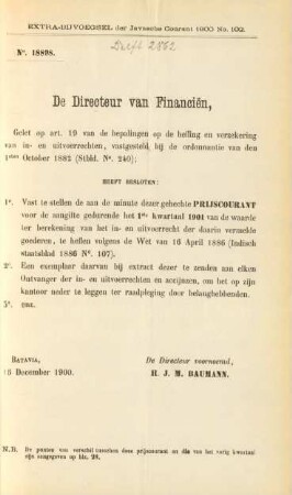 1e kwartaal 1901
