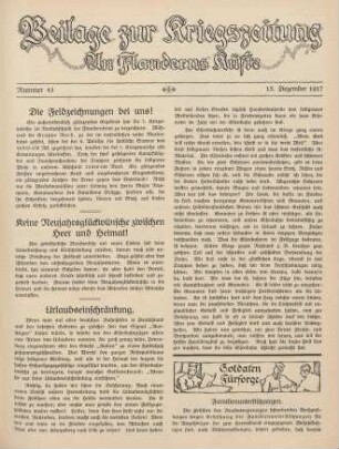 1917: An Flanderns Küste