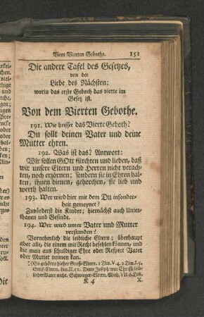 Von den Vierten Gebothe.