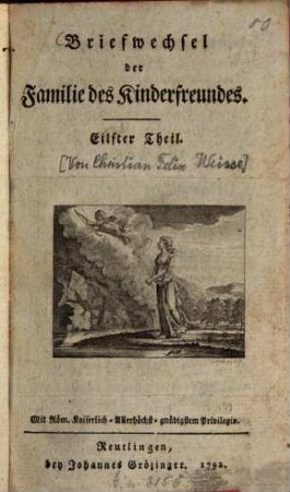 Briefwechsel der Familie des Kinderfreundes, 11