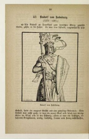 42. Rudolf von Habsburg (1273-1291)