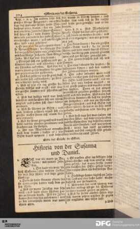 Historia von der Susanna und Daniel.