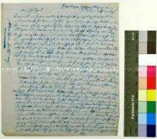 Brief von Eduard Holldack an seinen Sohn Georg Albrecht Holldack; Gerdauen, 10. Aug. 1870