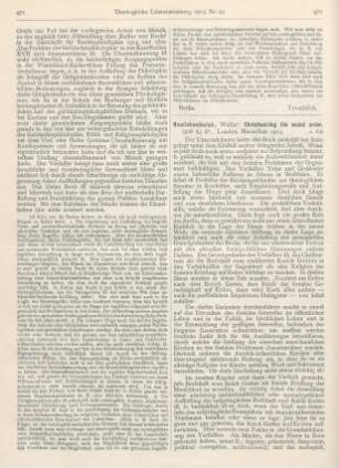472-474 [Rezension] Rauschenbusch, Walter, Christianizing the social order