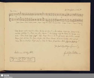 Otto, Julius; 1851 [Noten- und Texteintrag]