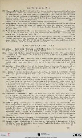 Kulturgeschichte (Nr. 380-905)