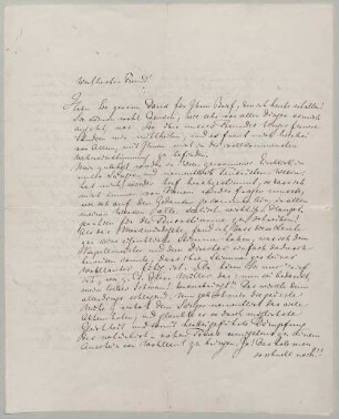 Richard Wagner (1813-1883) Autographen: Brief von Richard Wagner an Julius Hey - BSB Autogr.Cim. Wagner, Richard.56