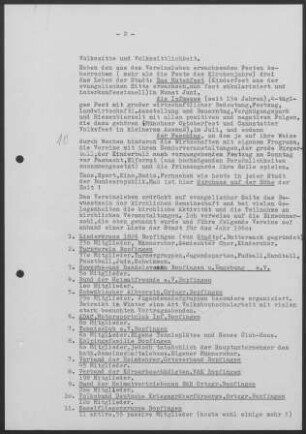 Bopfingen: Pfarrbericht 1961