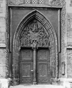 Halle (Saale), ehem. St. Ulrich / Konzerthalle, Nordseite, Hauptportal
