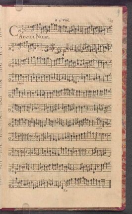 Canzon Nona.