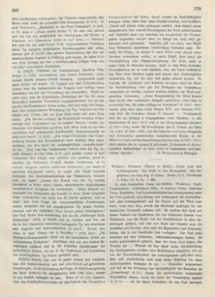 270-271 [Rezension] Wagner, Hermann, Jesus und das Lebensgesetz