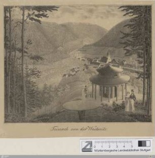 Teinach von der Westseite