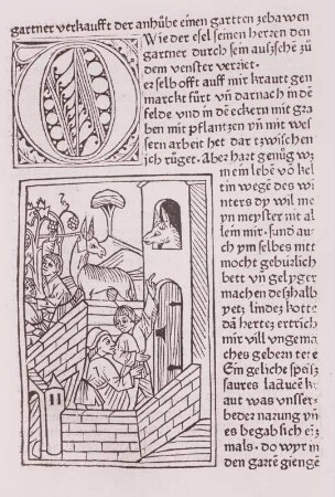 Pseudo-Lucianus: Asinus aureus, deutsch, Blatt 2a