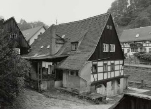 Rathen-Niederrathen, Alte oder Amselgrund- oder Böhmische Mühle, Sägemühle