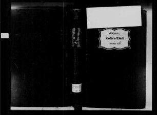 Bischweier, katholische Gemeinde: Sterbebuch 1809-1869