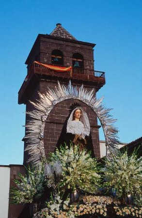 Spanien. Gran Canaria. Las Palmas. Kirche San Agustin de la Rita. Karfreitag Prozession Ostern
