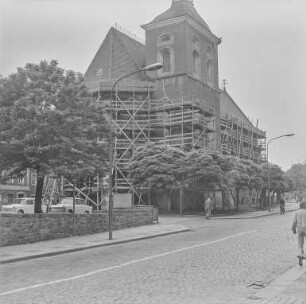 Liebfrauenkirche eingerüstet