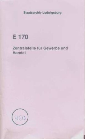 Akten der Zentralstelle des landwirtschaftlichen Vereins betr. Kunst- und Industrieausstellung in Stuttgart 1842