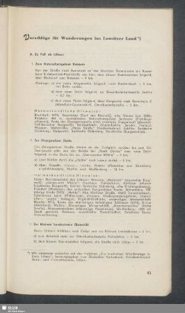 Vorschläge für Wanderungen ins Lausitzer Land