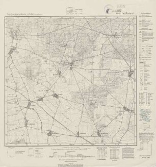 4045 (alte Nr.: 2247) Schlenzer, Topographische Karte 1:25000 (4cm - Karte)