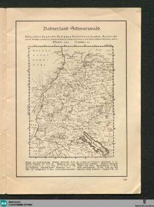 10: Badnerland - Schwarzwald : Bergstrasse, Odenwald, Neckar, Bodensee