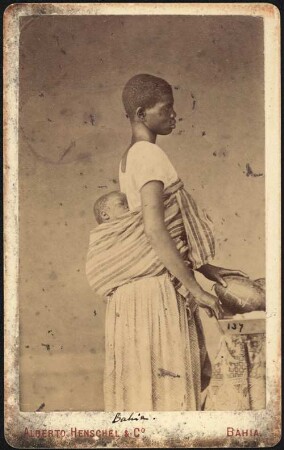 Afrobrasilianerin (Sklavin). Bahia