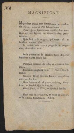Magnificat