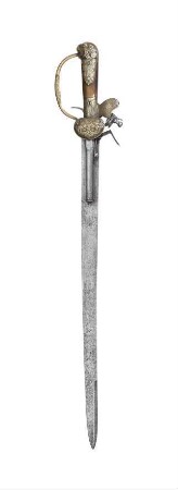 Hirschfänger mit Steinschlosspistole, 1949.W.002