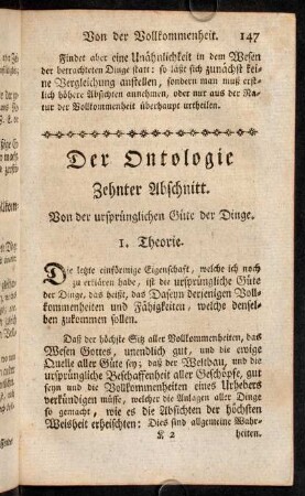 147-154, Zehnter Abschnitt.