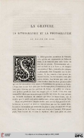 19: La gravure, la lithographie et la photographie au Salon de 1865